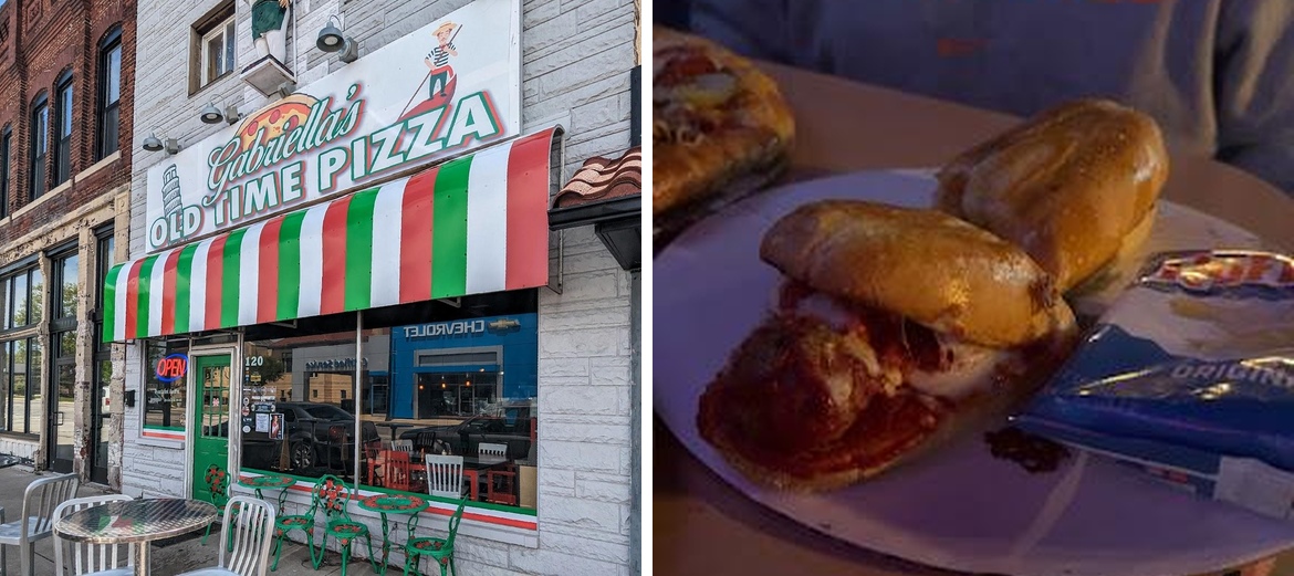 Gabriella's Old Time Pizza Menu