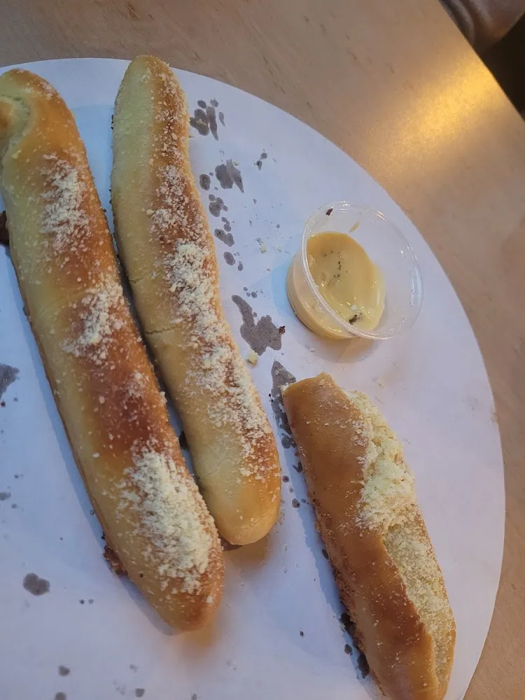 Breadsticks with Cheese Some Eaten